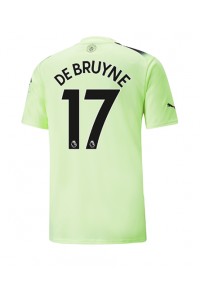 Manchester City Kevin De Bruyne #17 Voetbaltruitje 3e tenue 2022-23 Korte Mouw